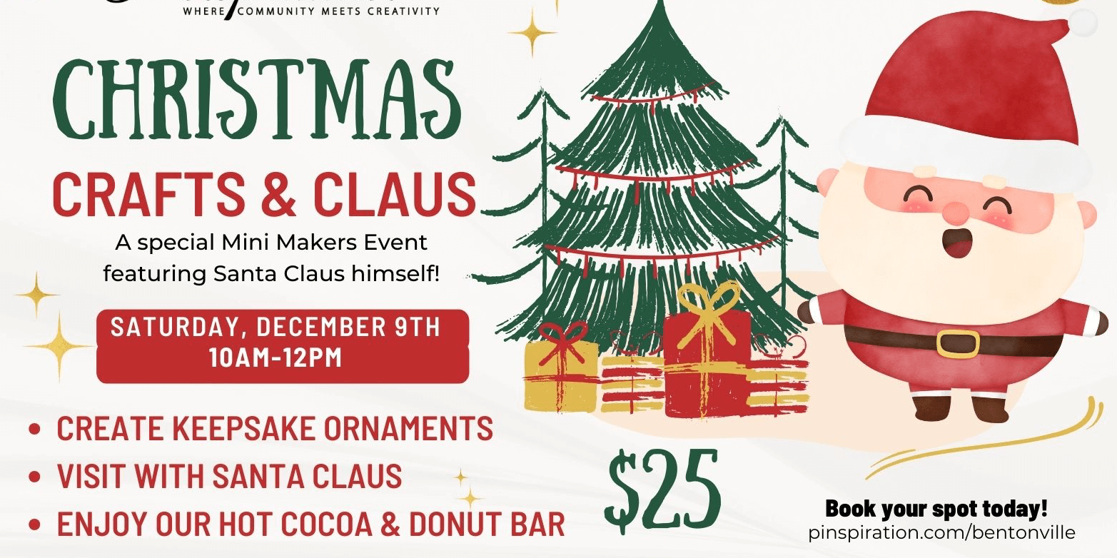 CHRISTMAS CRAFTS & CLAUS